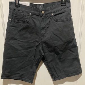 H&M Gray Shorts Slim Fit Size 29